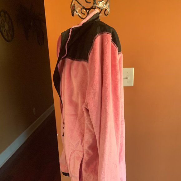 Amie Smith Pink Fleece Jacket - Picture 4 of 7